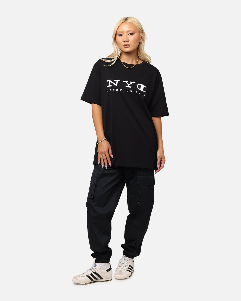 Champion Rochester Graphic T-Shirt Black Style003