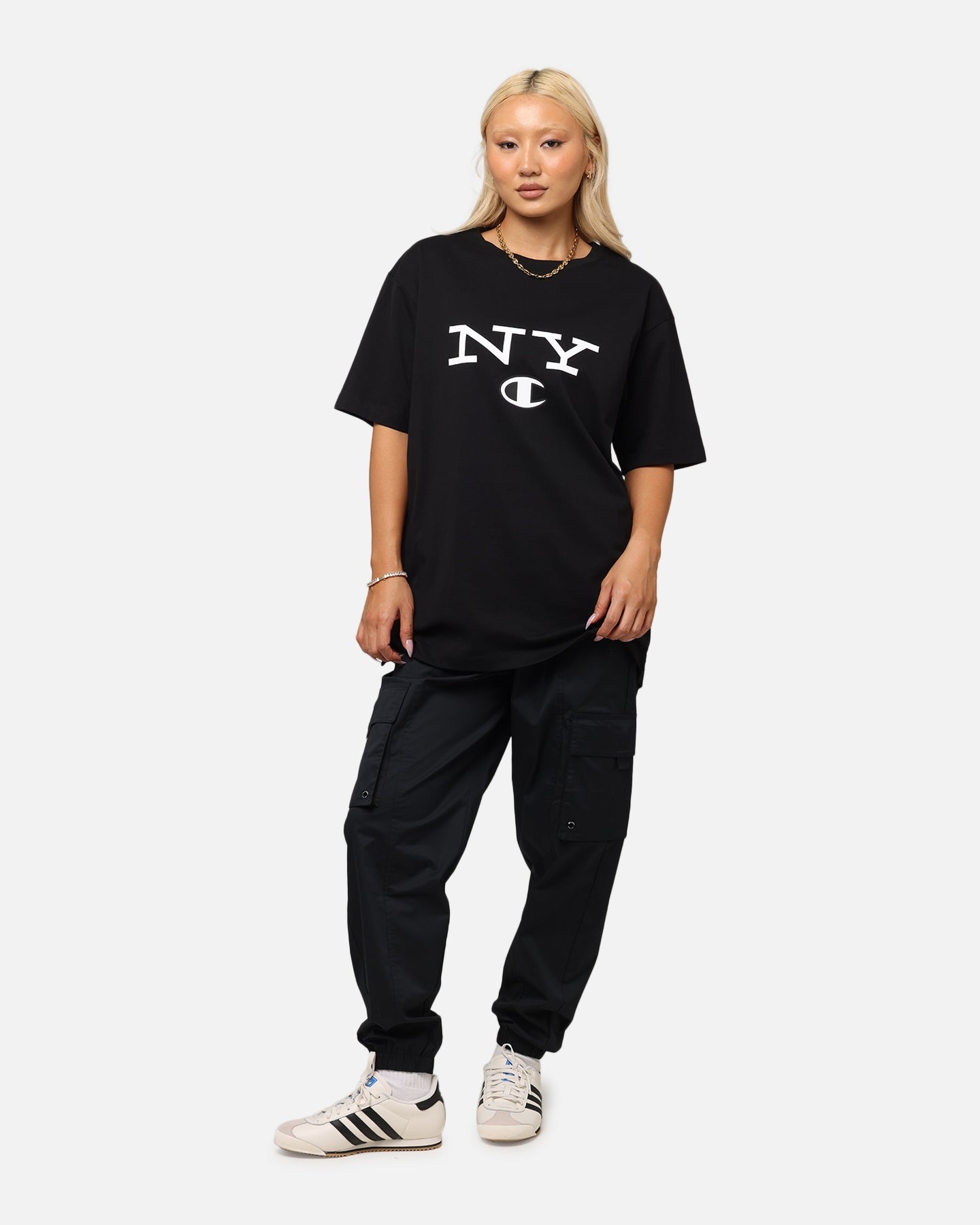 Champion Rochester Graphic T-Shirt Black Style004