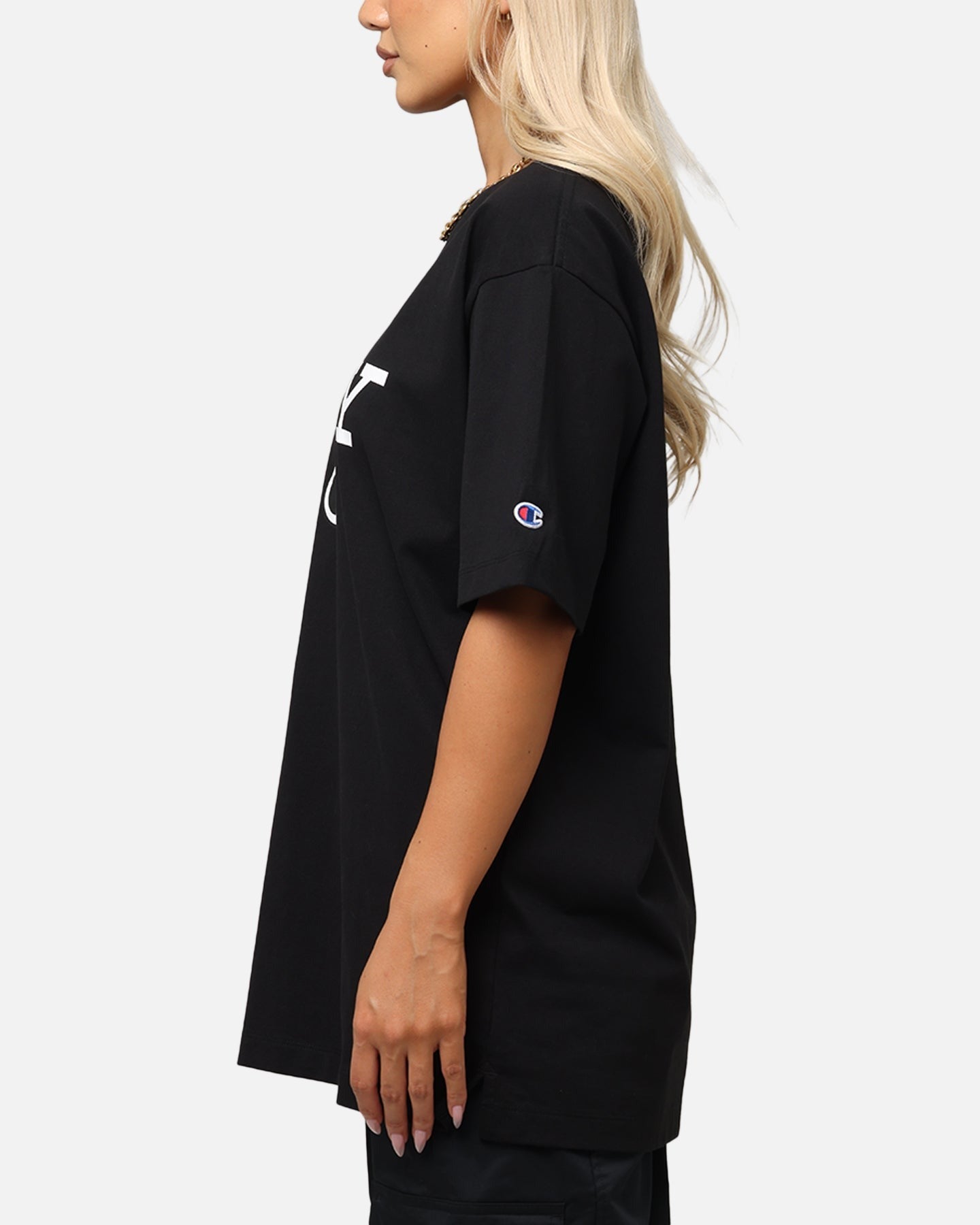 Champion Rochester Graphic T-Shirt Black Style004