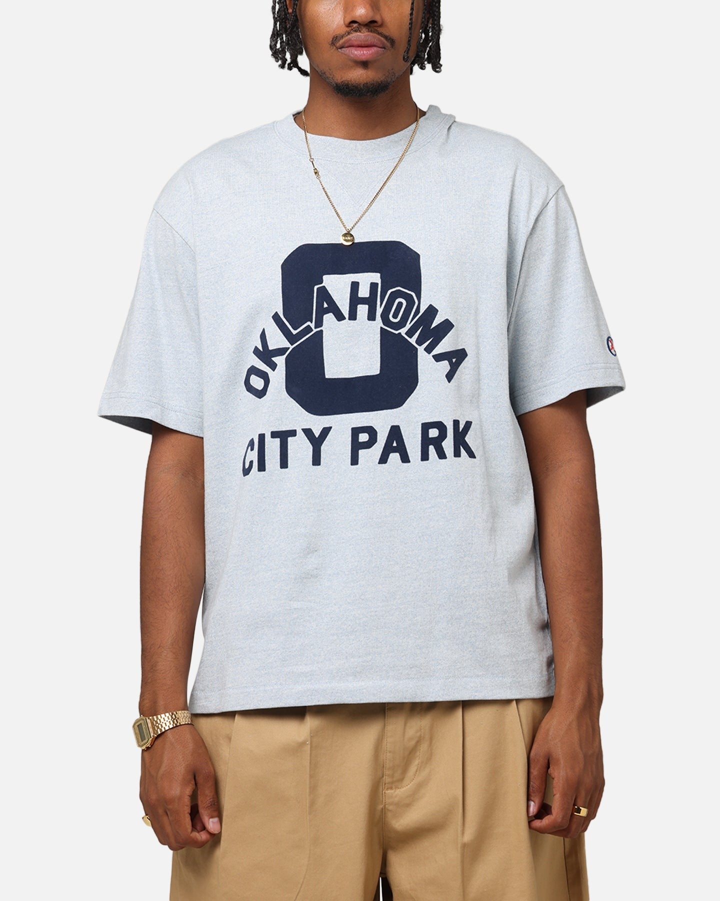 Champion Vintage Mix P.E Class T-Shirt Oxford Grey Heather