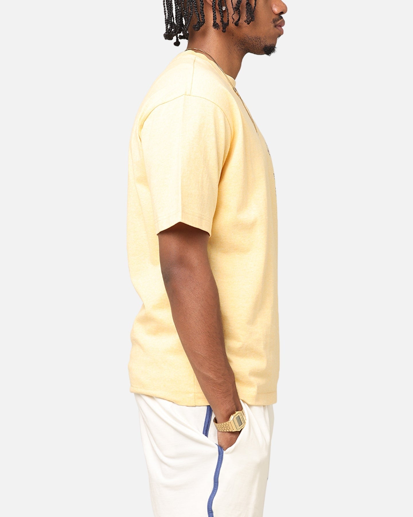 Champion Vintage Mix P.E Class T-Shirt Yellow