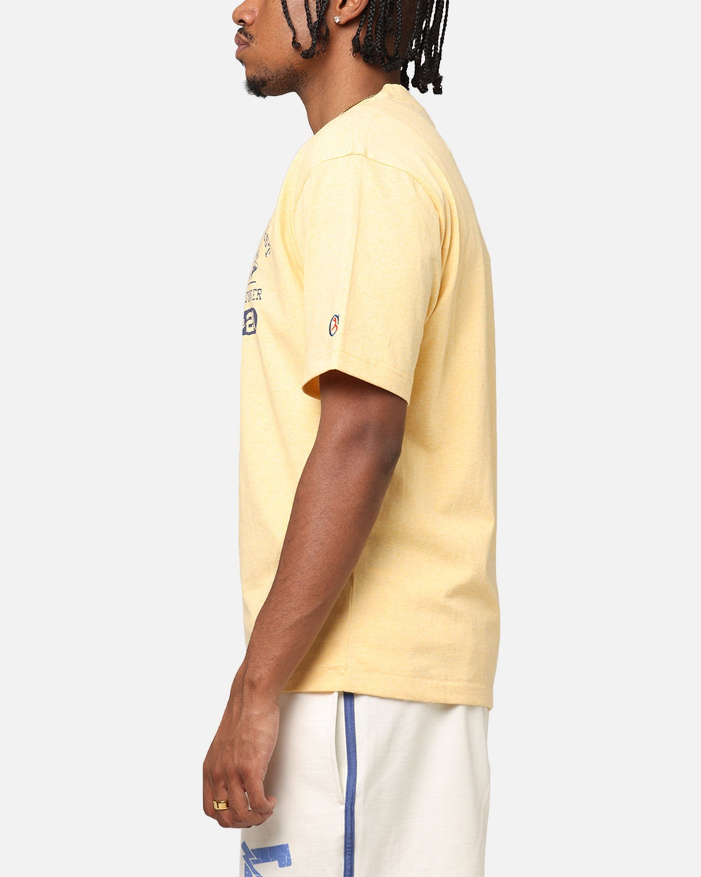 Champion Vintage Mix P.E Class T-Shirt Yellow