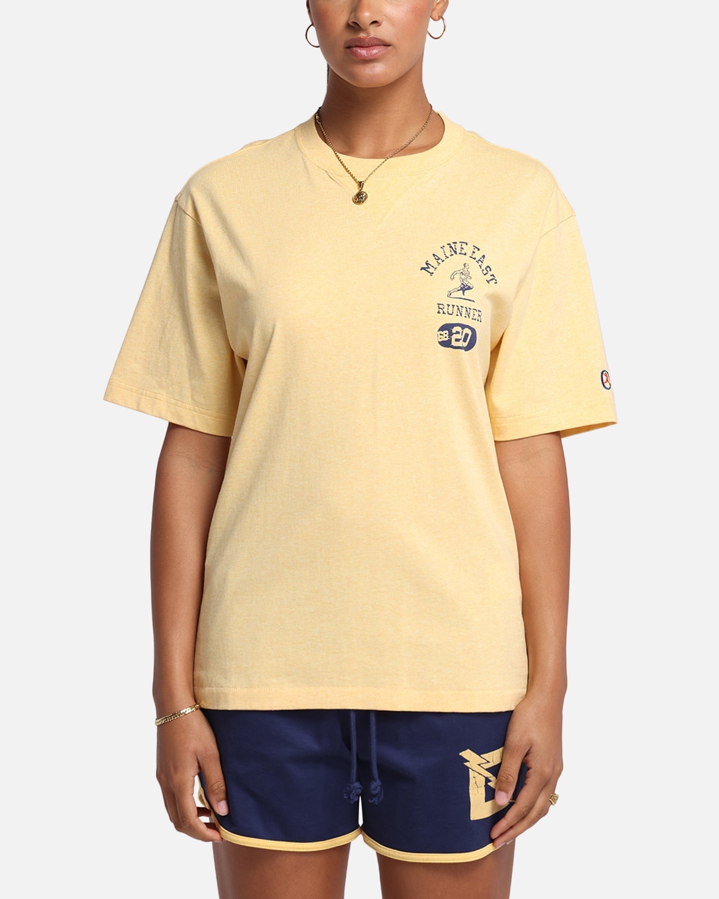 Champion Vintage Mix P.E Class T-Shirt Yellow Style001