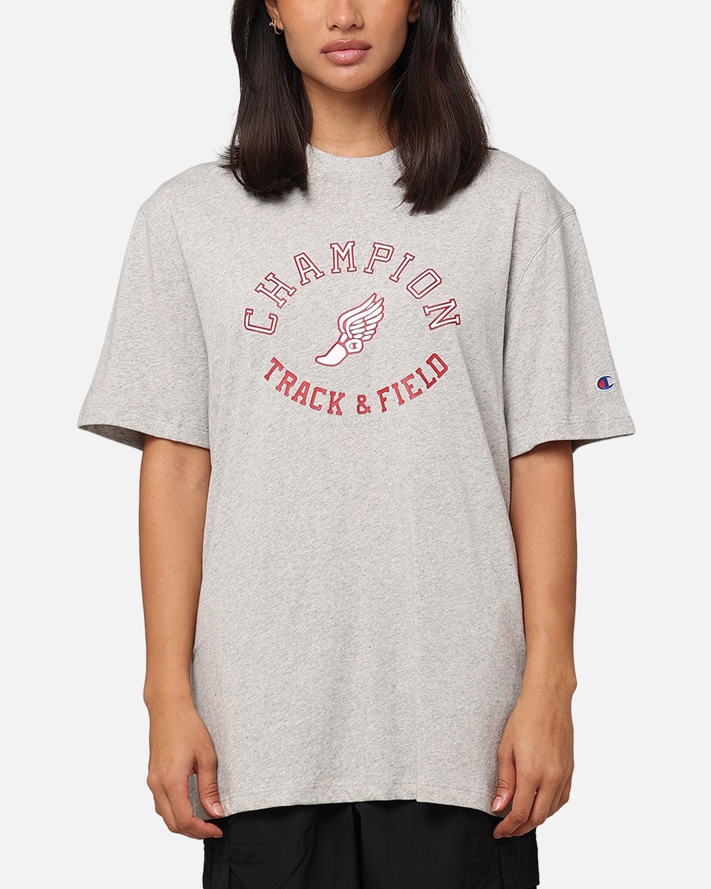Champion Wing Graphic T-Shirt Rubis Style001