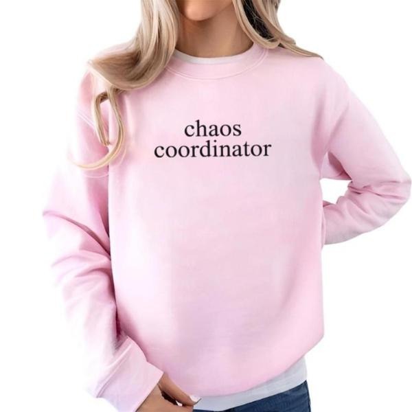 Chaos Coordinator Sweatshirt, Cozy Unisex Pullover, Classic Chaos Coordinator Sweater for Everyday Comfort and Style