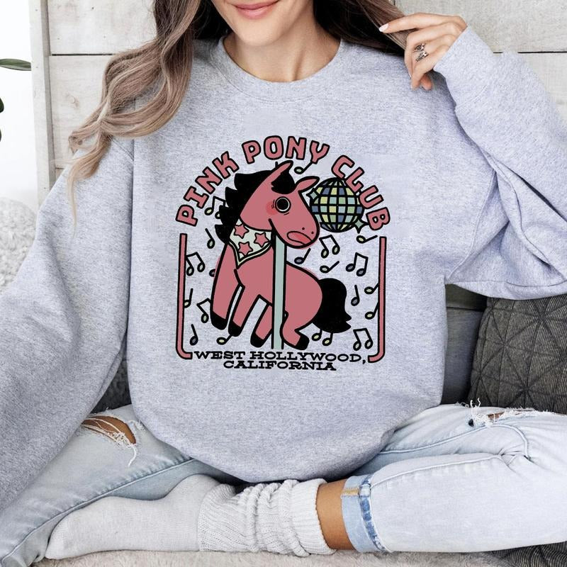 Chappel Pink P0ny Girl T-Shirt Sweatshirt Hoodie, Chappell Music TShirt style 001