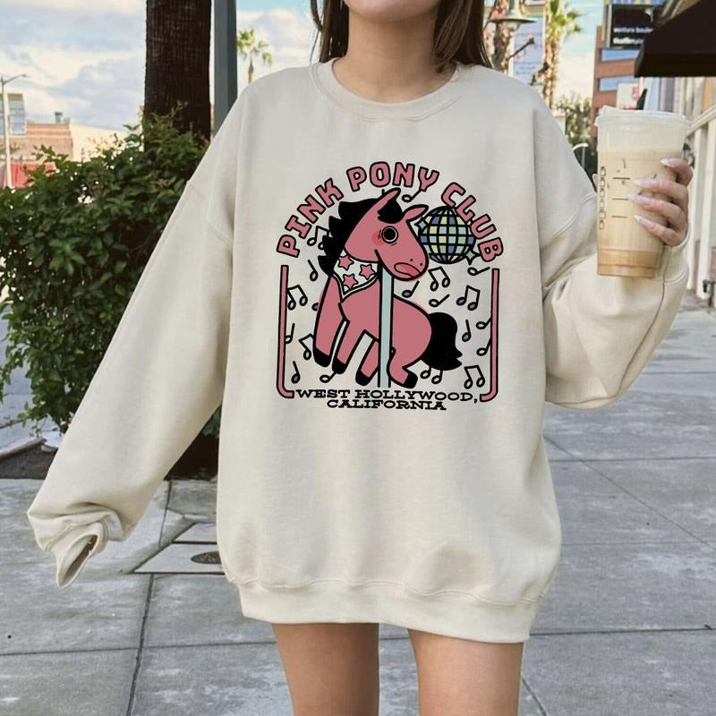 Chappel Pink P0ny Girl T-Shirt Sweatshirt Hoodie, Chappell Music TShirt style 001