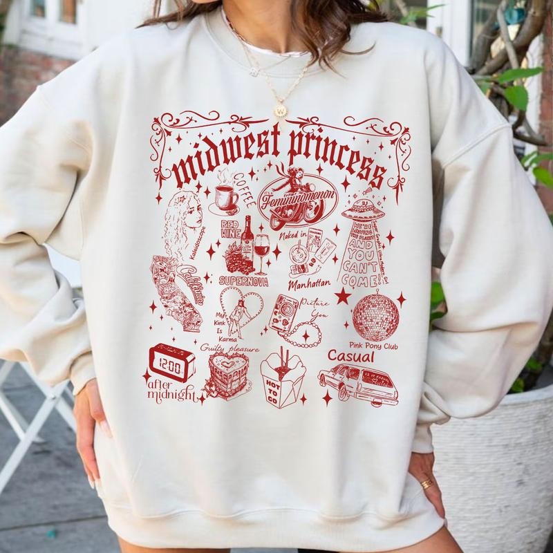 Chappell Midwest Princess Tracklist TShirt Sweatshirt Hoodie, Chappell Music Sweatshirt style 001