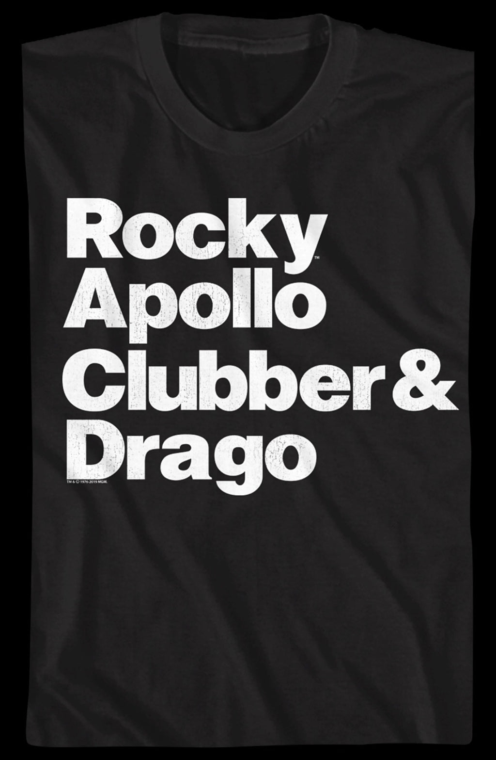 Character Names Rocky T-Shirt