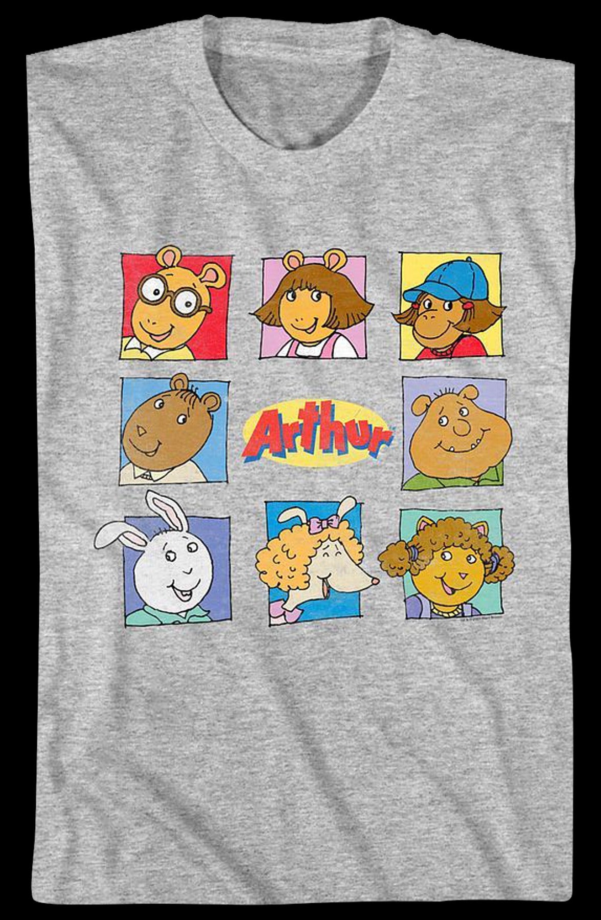Character Panels Arthur T-Shirt
