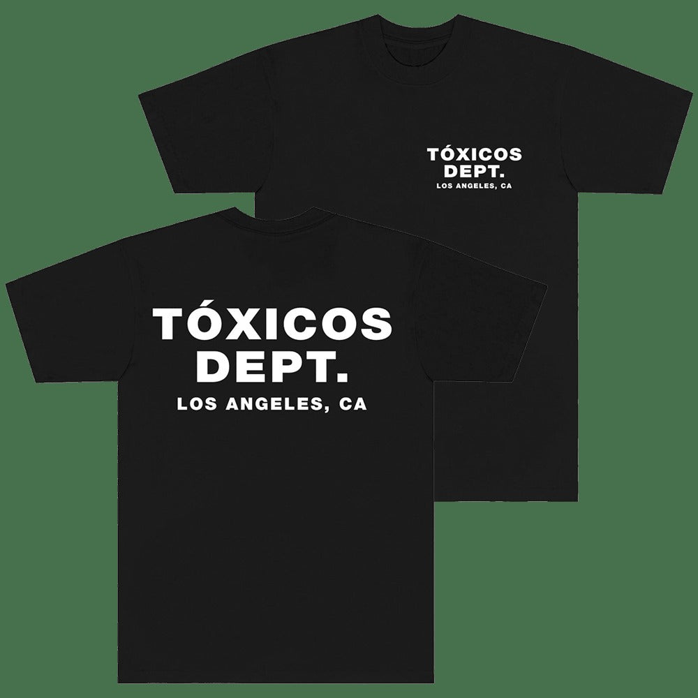 Chicos Toxicos Merch Toxicos Dept Los Angeles CA T-Shirt Father's Day Gifts For Dad