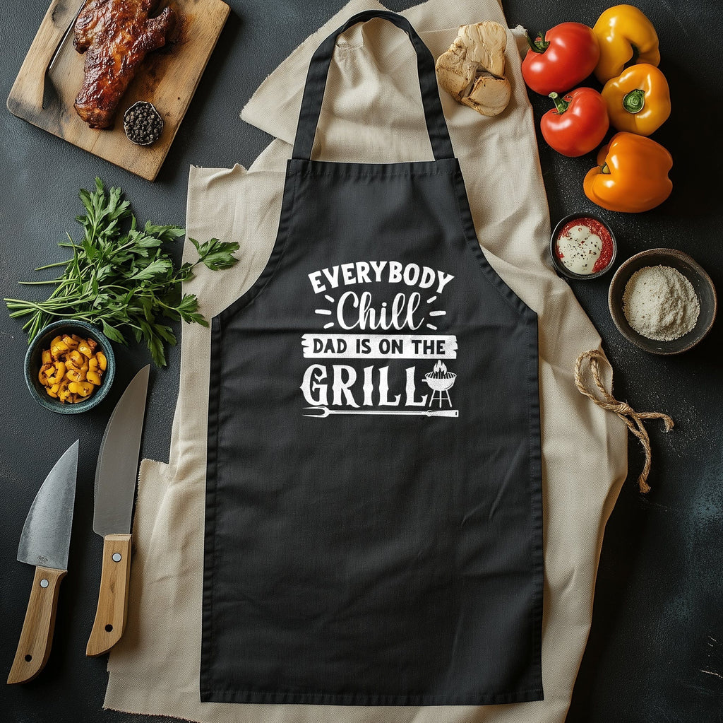 Chill Dan is On the Grill T-Shirt - Sizzle with Humor! 100% Cotton, Unisex Design for BBQ Lovers and Grill Masters!