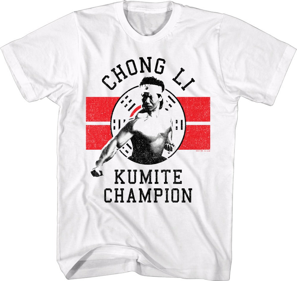 Chong Li Kumite Champion Bloodsport T-Shirt