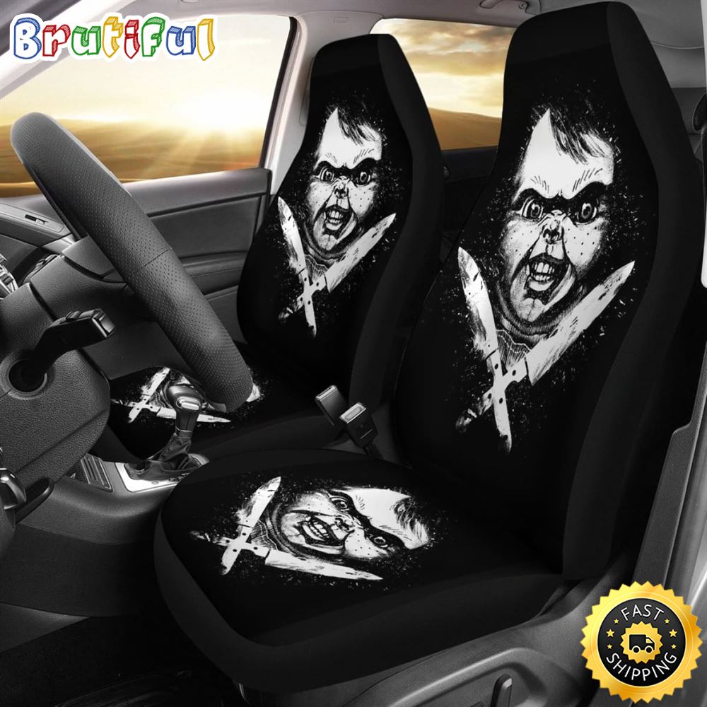 Chucky Horror Film Fan Gift Car Seat Cover Universal Fit 210212_5124