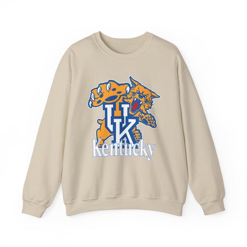 Classic Kentucky Wildcats Sweatshirt, University of Kentucky, Game Day Apparel, Vintage Kentucky Wildcats Crewneck