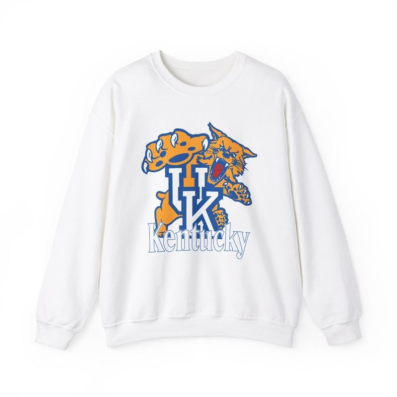 Classic Kentucky Wildcats Sweatshirt, University of Kentucky, Game Day Apparel, Vintage Kentucky Wildcats Crewneck