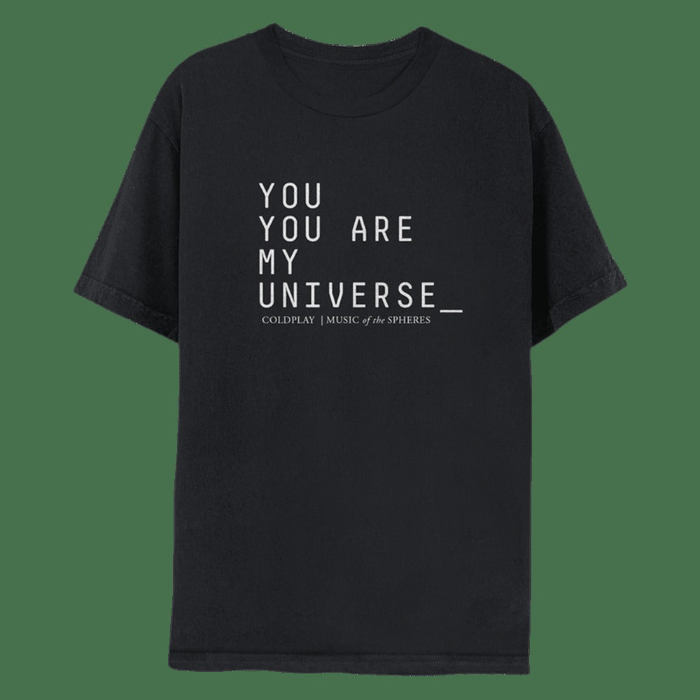 Coldplay Tour 2025 Shirt You Are My Universe Gift Tee Thoughtful Present For Music Loving Dad