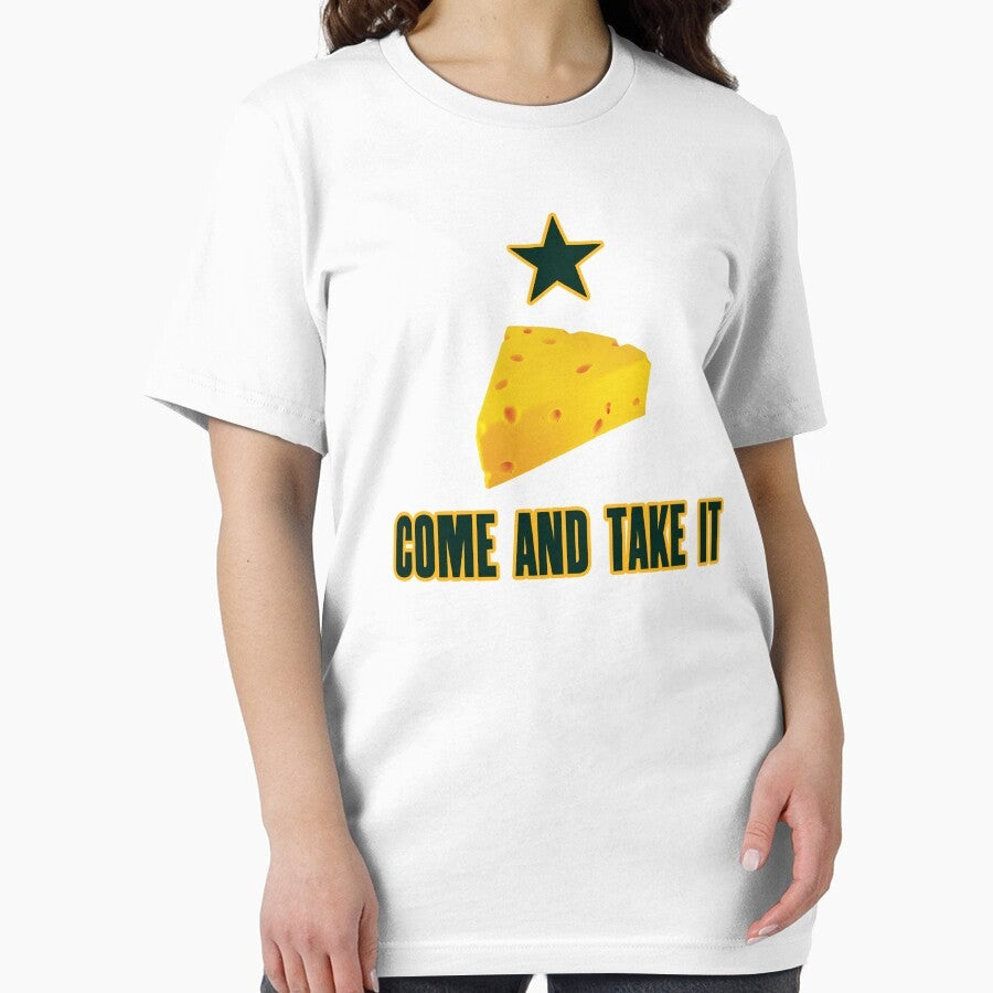 "Come and Take It" Green Bay Cheese Parody Logo Essential T-Shirt