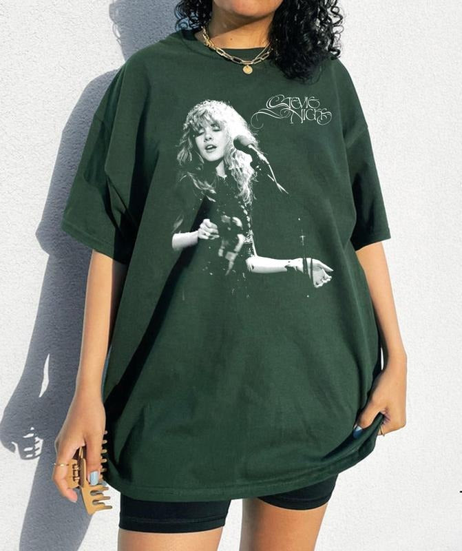 Comfort Color Stevie Tour Graphic Tshirt, Stevie Shirt, Fleetwood Mac Music Tour 90's Style Shirt Gift For Men Women Unisex Shirt