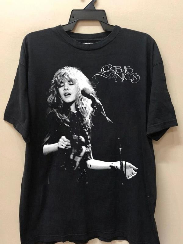 Comfort Color Stevie Tour Graphic Tshirt, Stevie Shirt, Fleetwood Mac Music Tour 90's Style Shirt Gift For Men Women Unisex Shirt