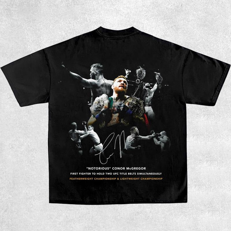 Conor McGregor Shirt, Ultimate Fighting Boxing Shirt, Championship Conor McGregor , Vintage 90s Graphic MMA Tee, American Professional Boxer