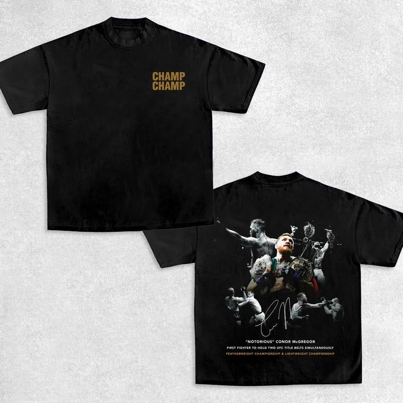 Conor McGregor Shirt, Ultimate Fighting Boxing Shirt, Championship Conor McGregor , Vintage 90s Graphic MMA Tee, American Professional Boxer