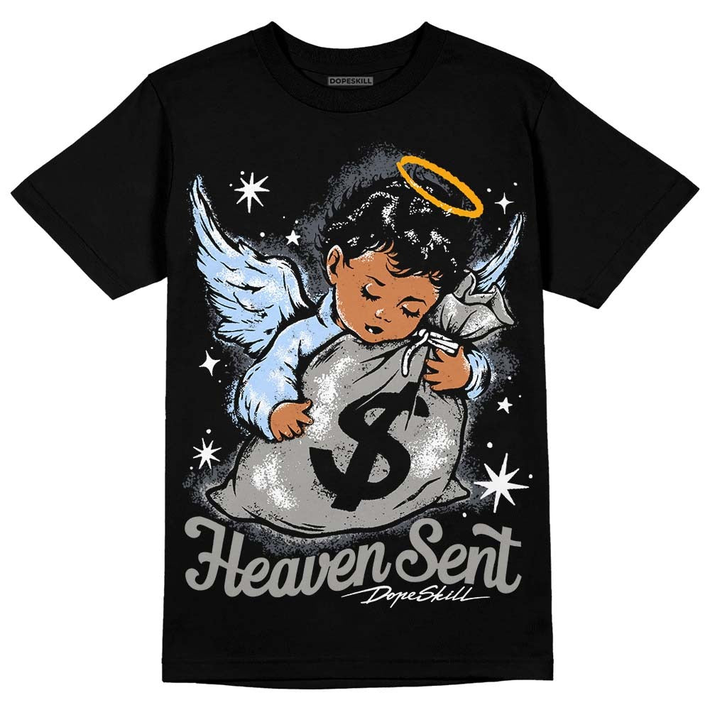 Cool Grey 11s DopeSkill T-Shirt Heaven Sent Graphic