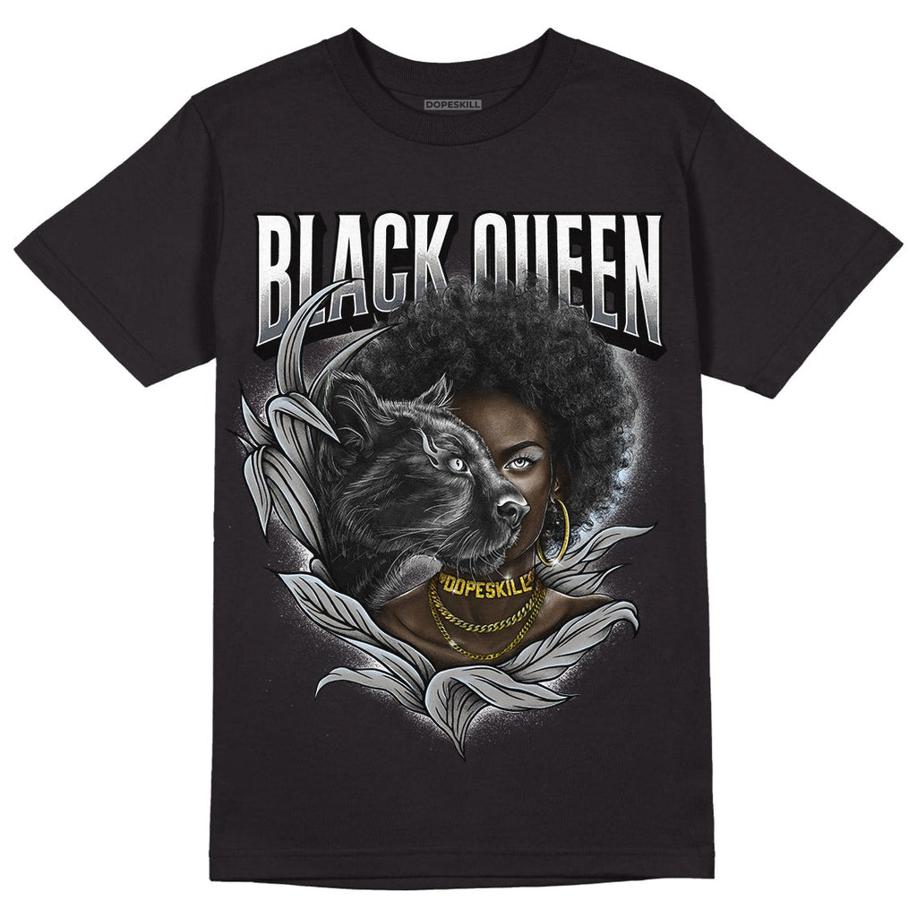 Cool Grey 11s DopeSkill T-Shirt New Black Queen Graphic