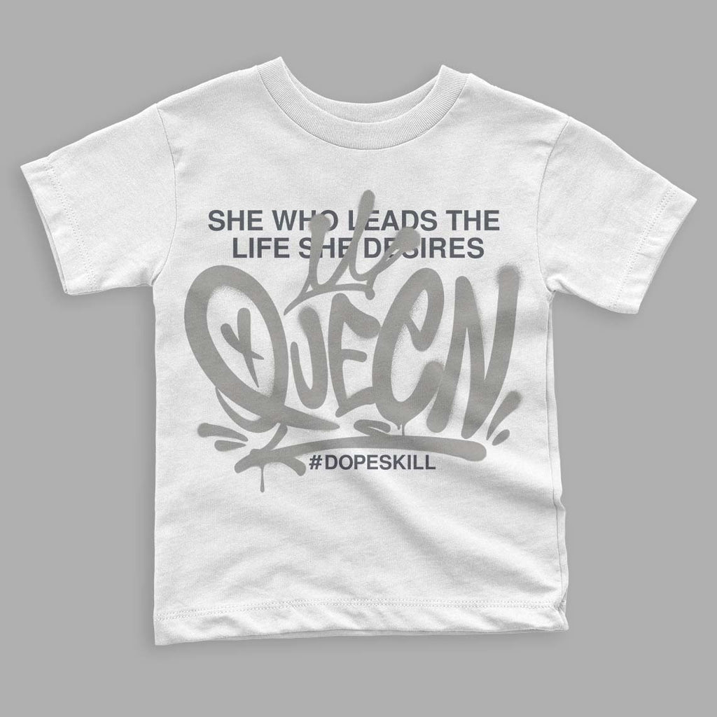 Cool Grey 11s DopeSkill Toddler Kids T-shirt Queen Graphic