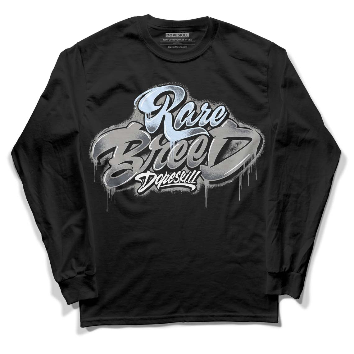 Cool Grey 6s DopeSkill Long Sleeve T-Shirt Rare Breed Type Graphic