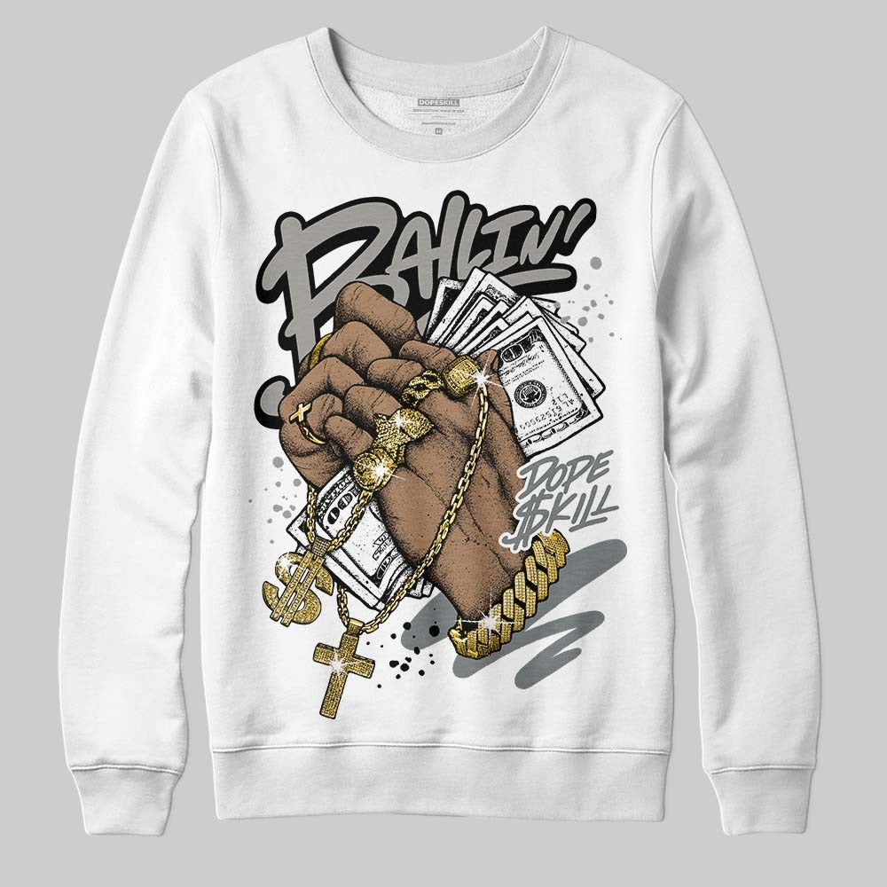 Cool Grey 9s DopeSkill Sweatshirt Always Ballin' Graphic