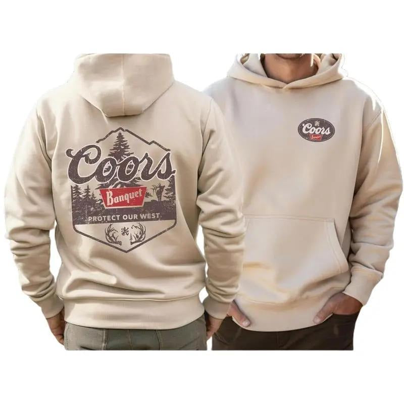 Coors Banquet Elk Hoodie Coors Hunting Hoodie Coor - Unisex SweatshirtT-shirtHoodie For Men And Women Classic Halloween