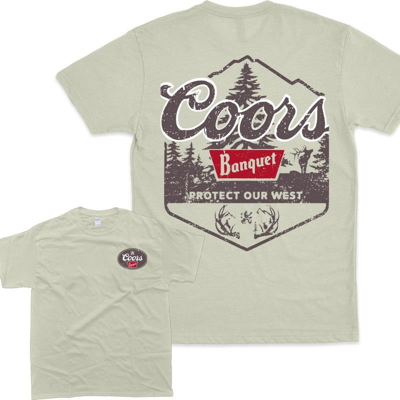 Coors Banquet Elk Hoodie Coors Hunting Hoodie Coor - Unisex SweatshirtT-shirtHoodie For Men And Women Classic Halloween