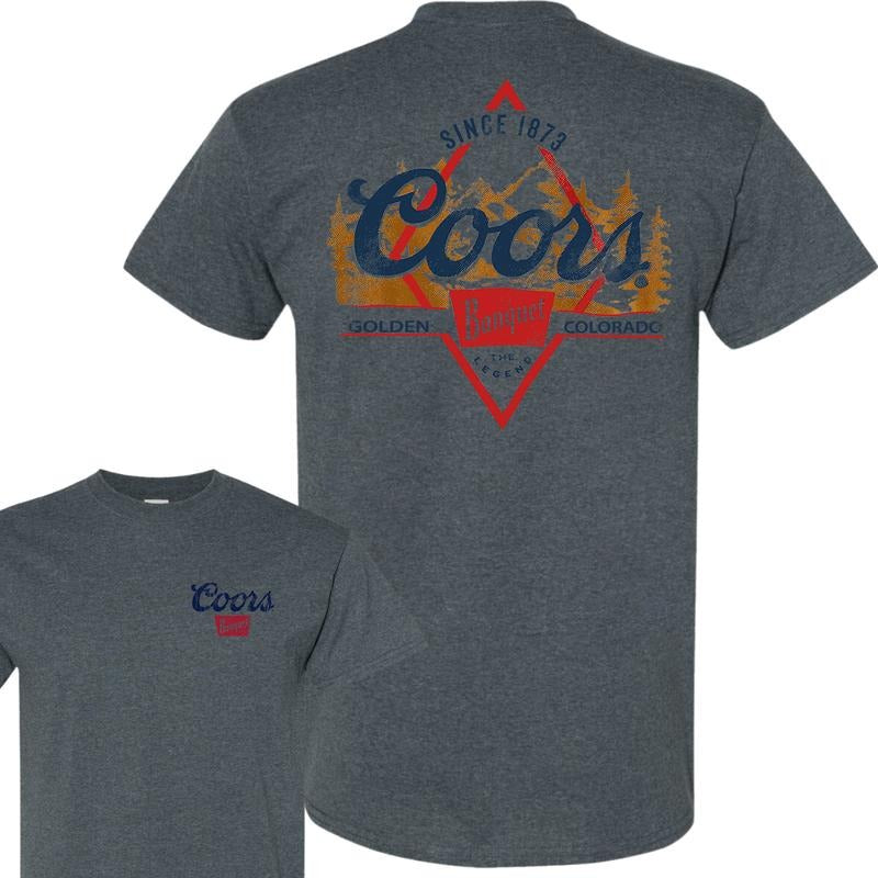 Coors Golden Banquet 2-Sided T-Shirt, Unisex T-Shirt, Full Color T-Shirt, For Men, For Women style 001
