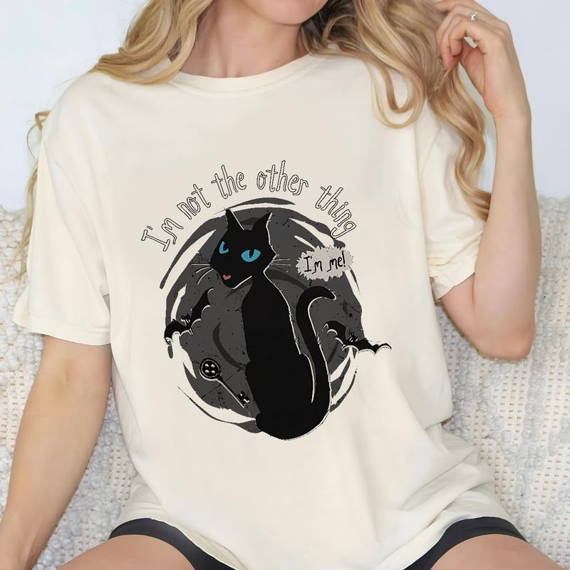 Coraline I'm Not The Other Thing T-Shirt, Horror Coraline movies, Horror Character Shirt, Halloween Crewneck Sweatshirt