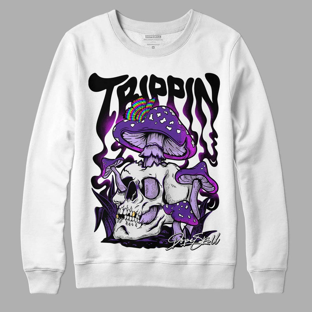 Court Purple 13s DopeSkill Sweatshirt Trippin Graphic