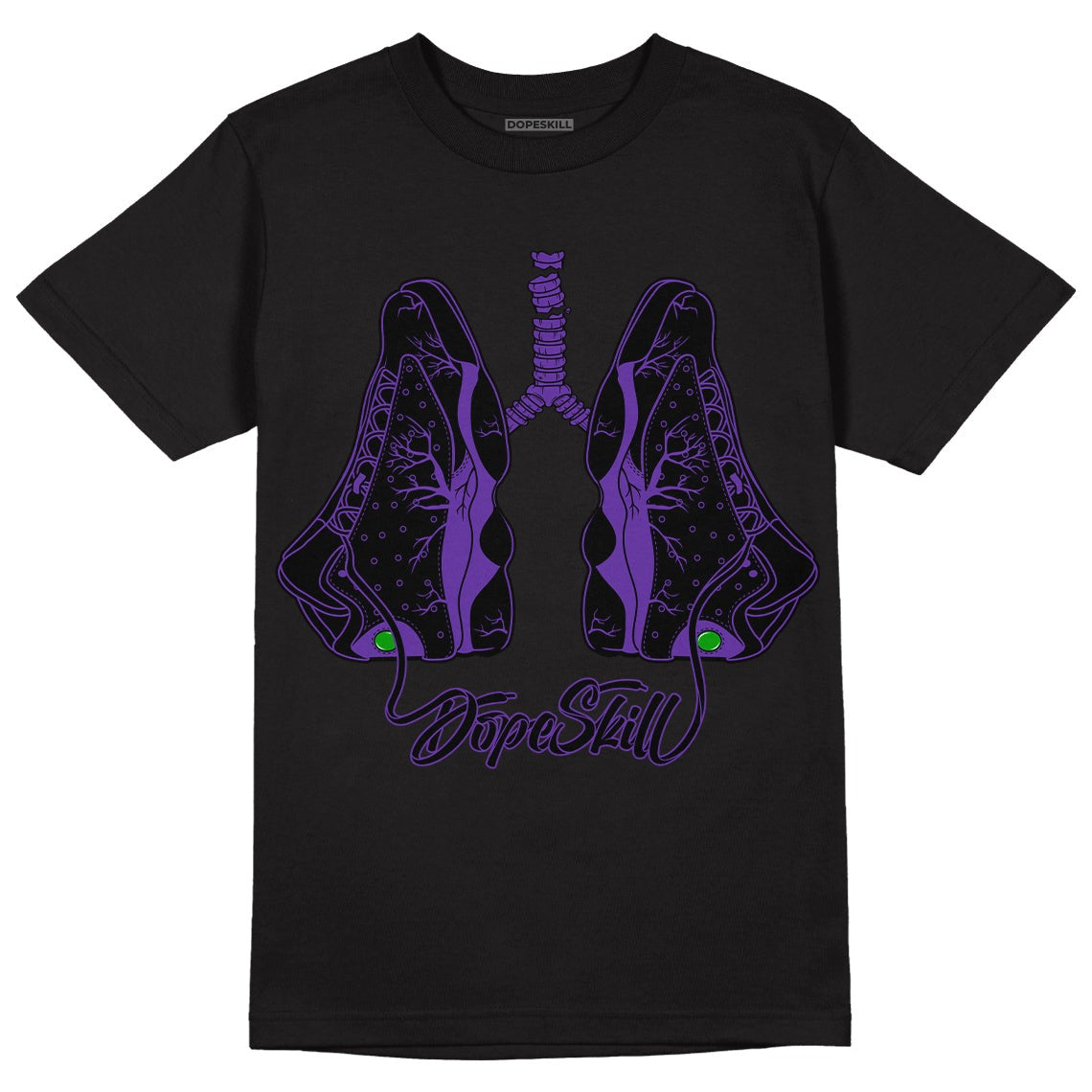 Court Purple 13s DopeSkill T-Shirt Breathe Graphic