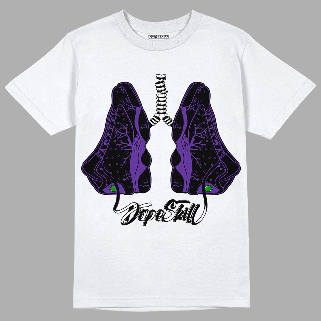 Court Purple 13s DopeSkill T-Shirt Breathe Graphic