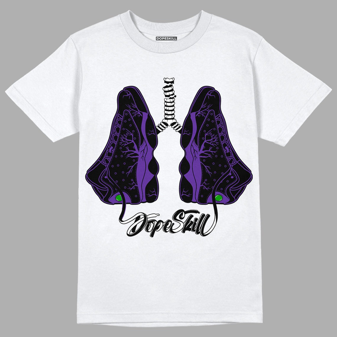 Court Purple 13s DopeSkill T-Shirt Breathe Graphic