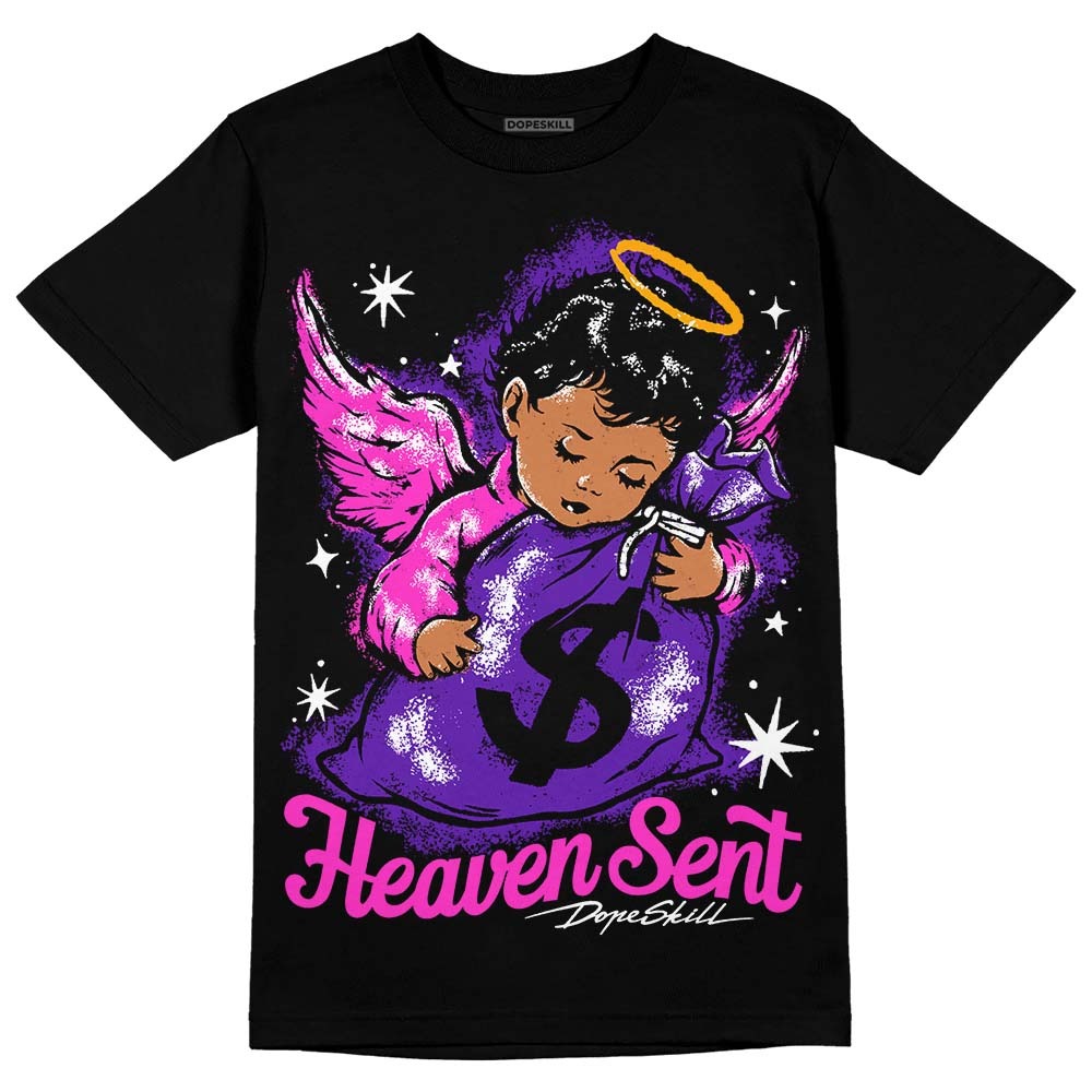 Court Purple 13s DopeSkill T-Shirt Heaven Sent Graphic