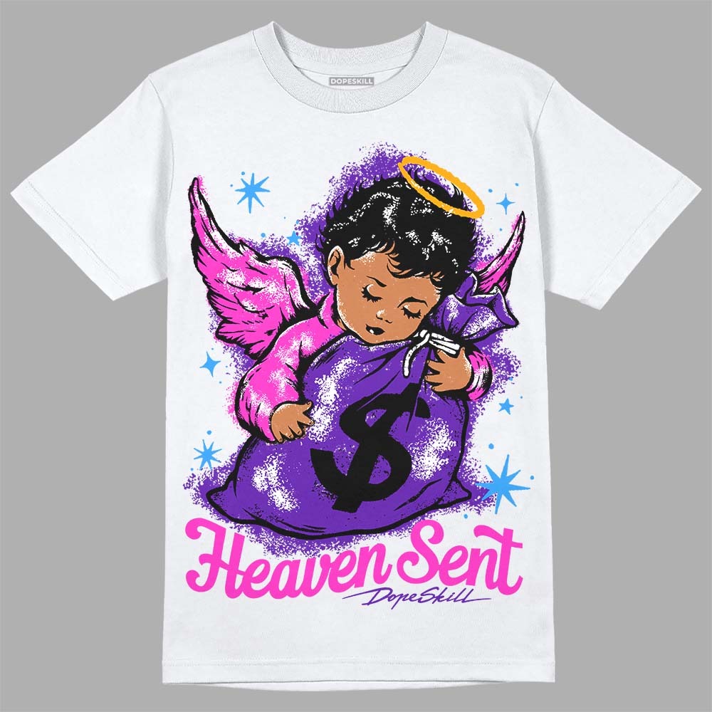 Court Purple 13s DopeSkill T-Shirt Heaven Sent Graphic