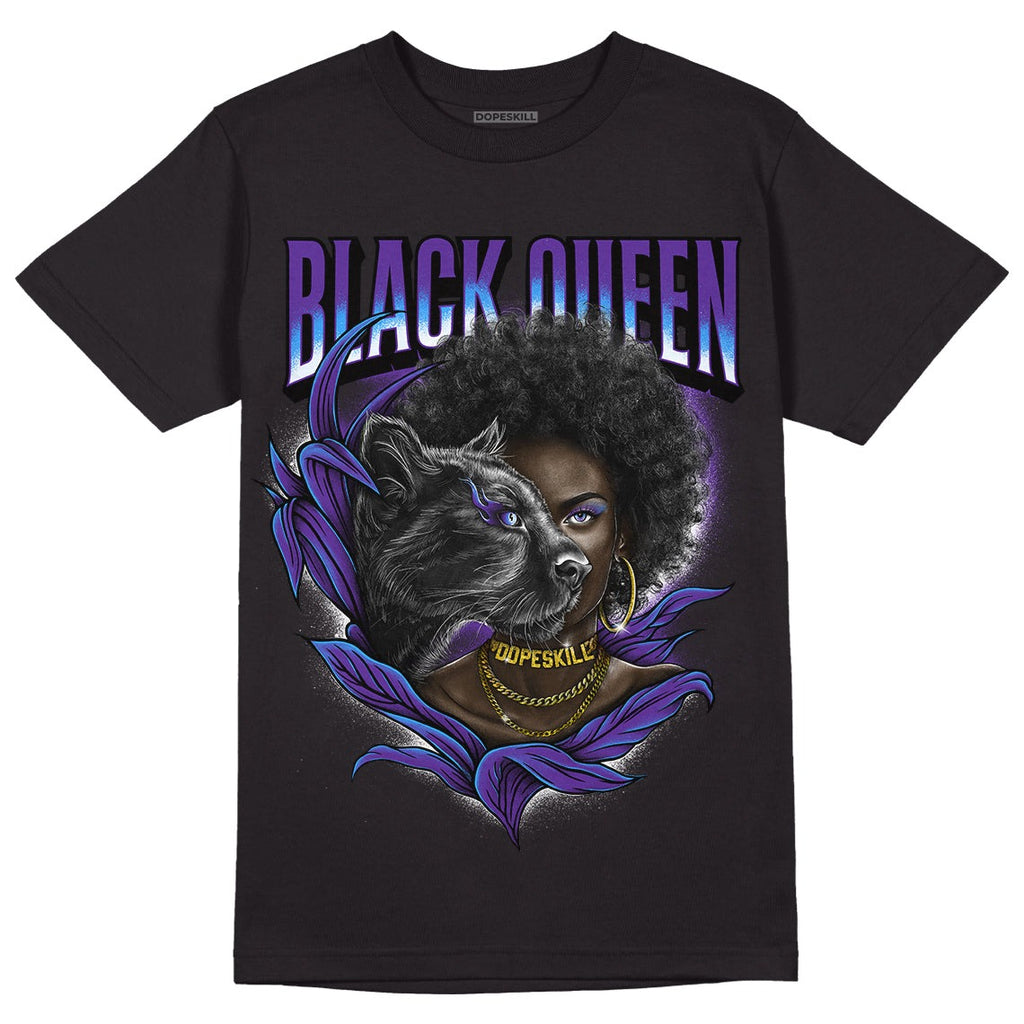 Court Purple 13s DopeSkill T-Shirt New Black Queen Graphic