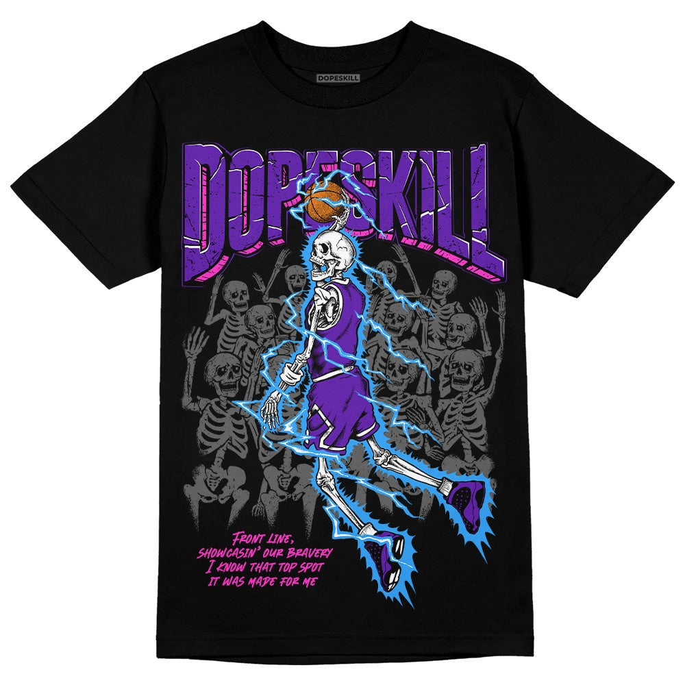 Court Purple 13s DopeSkill T-Shirt Thunder Dunk Graphic