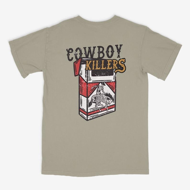 Cowboy Killer Rodeo 90s T-Shirt marlb0r0 shirt , Vintage 2000s Graphic Western Shirt, Retro Cowboy marlboro Tee, Rodeo Relaxed Adult Unisex Shirt, Wild West 2 sides  T-shirt, sweater and Hoodie vintage shirt