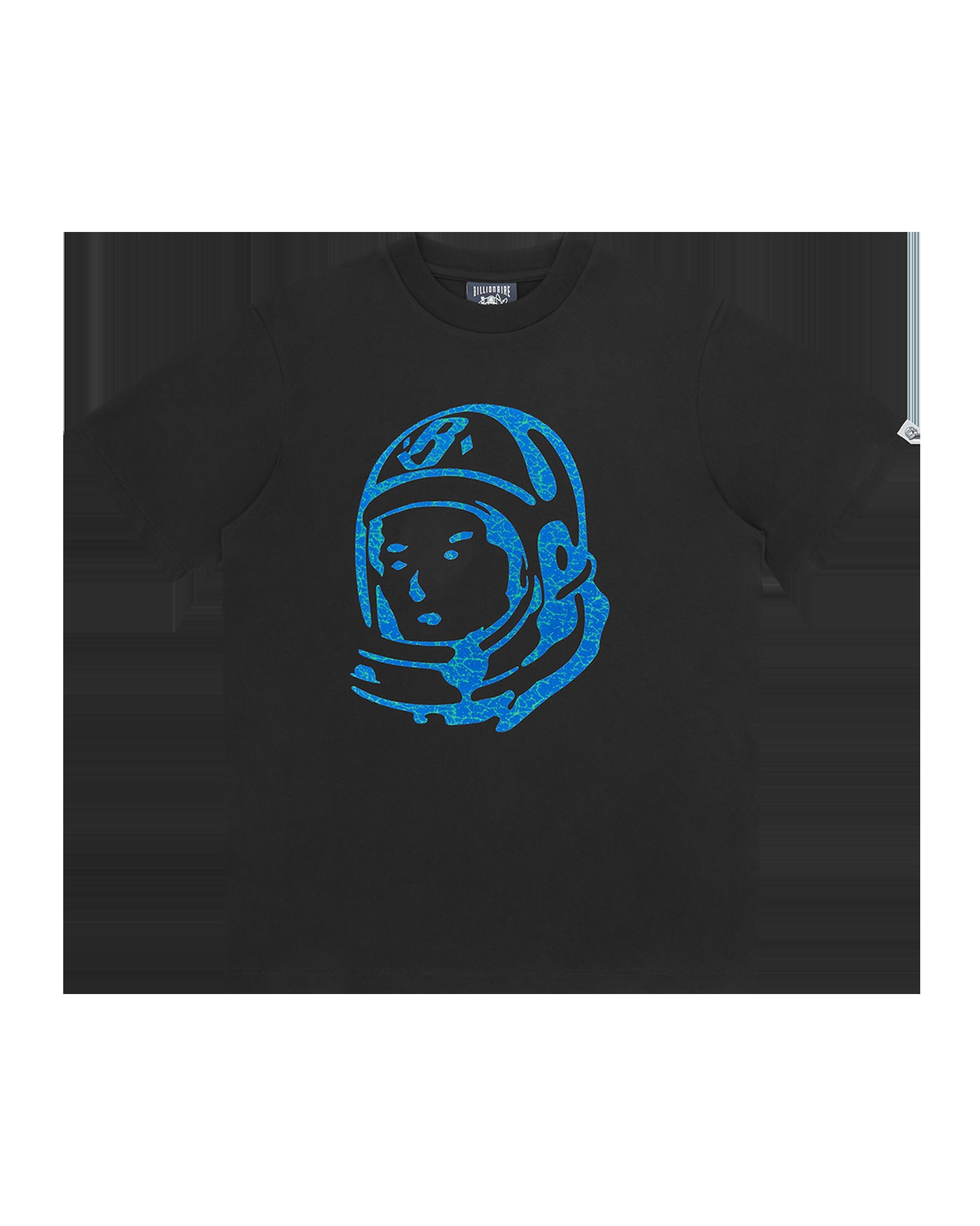 Cracked Flock Print Astro T-Shirt