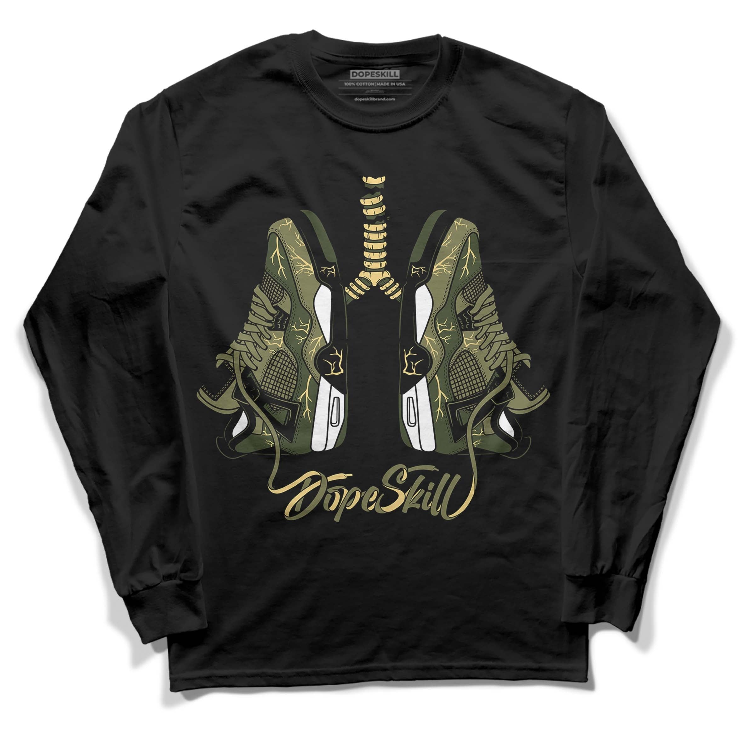 Craft Olive 4s DopeSkill Long Sleeve T-Shirt Breathe Graphic