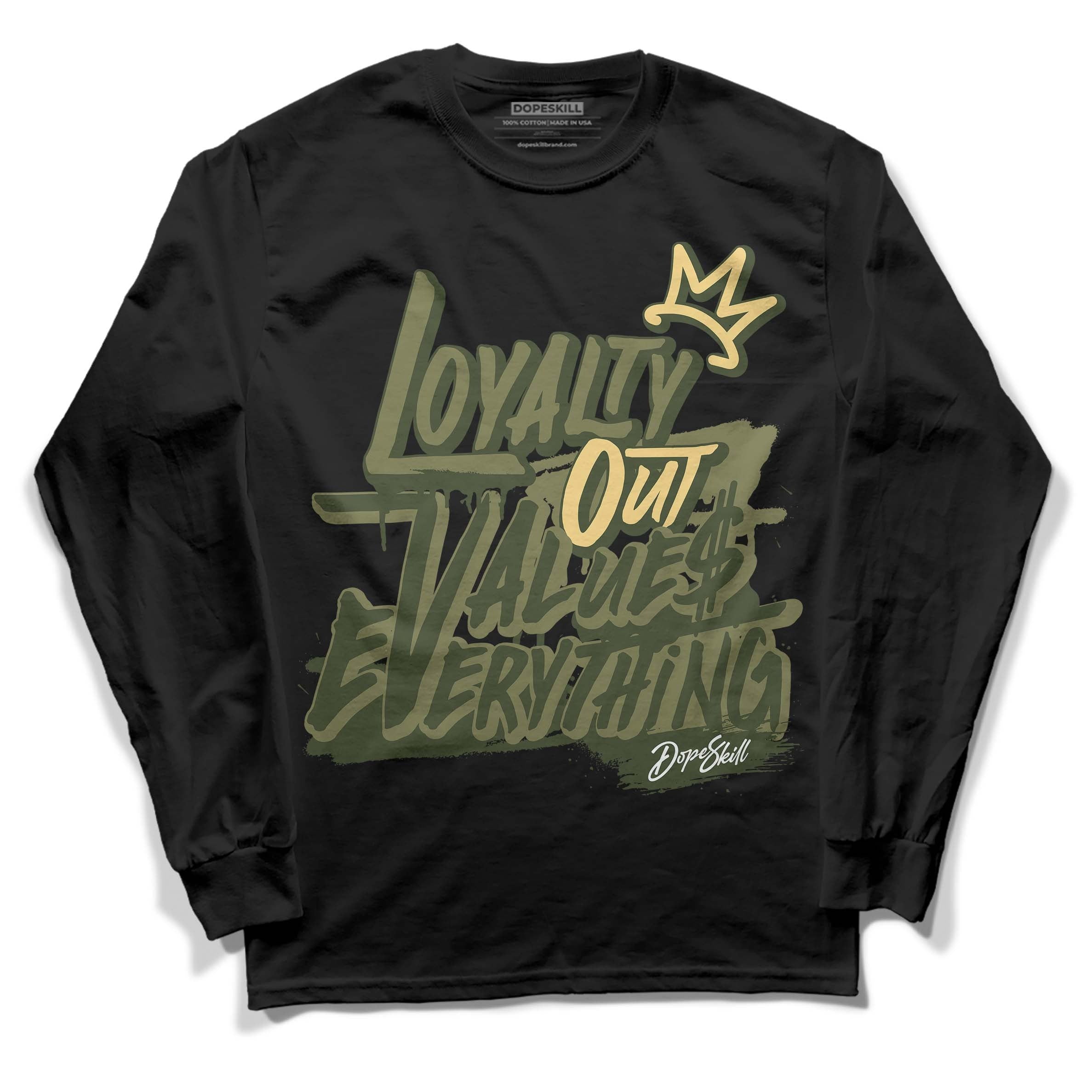 Craft Olive 4s DopeSkill Long Sleeve T-Shirt LOVE Graphic