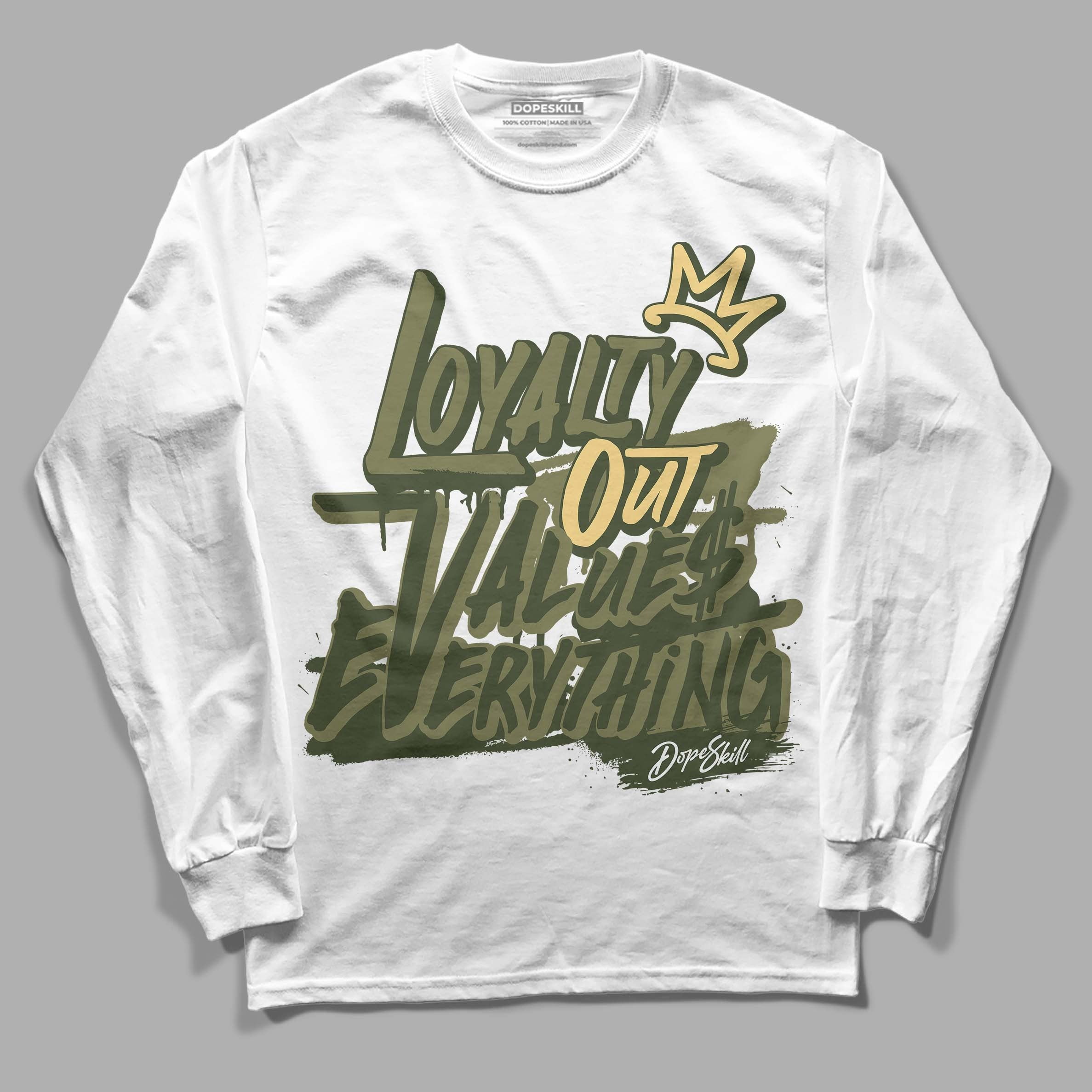 Craft Olive 4s DopeSkill Long Sleeve T-Shirt LOVE Graphic