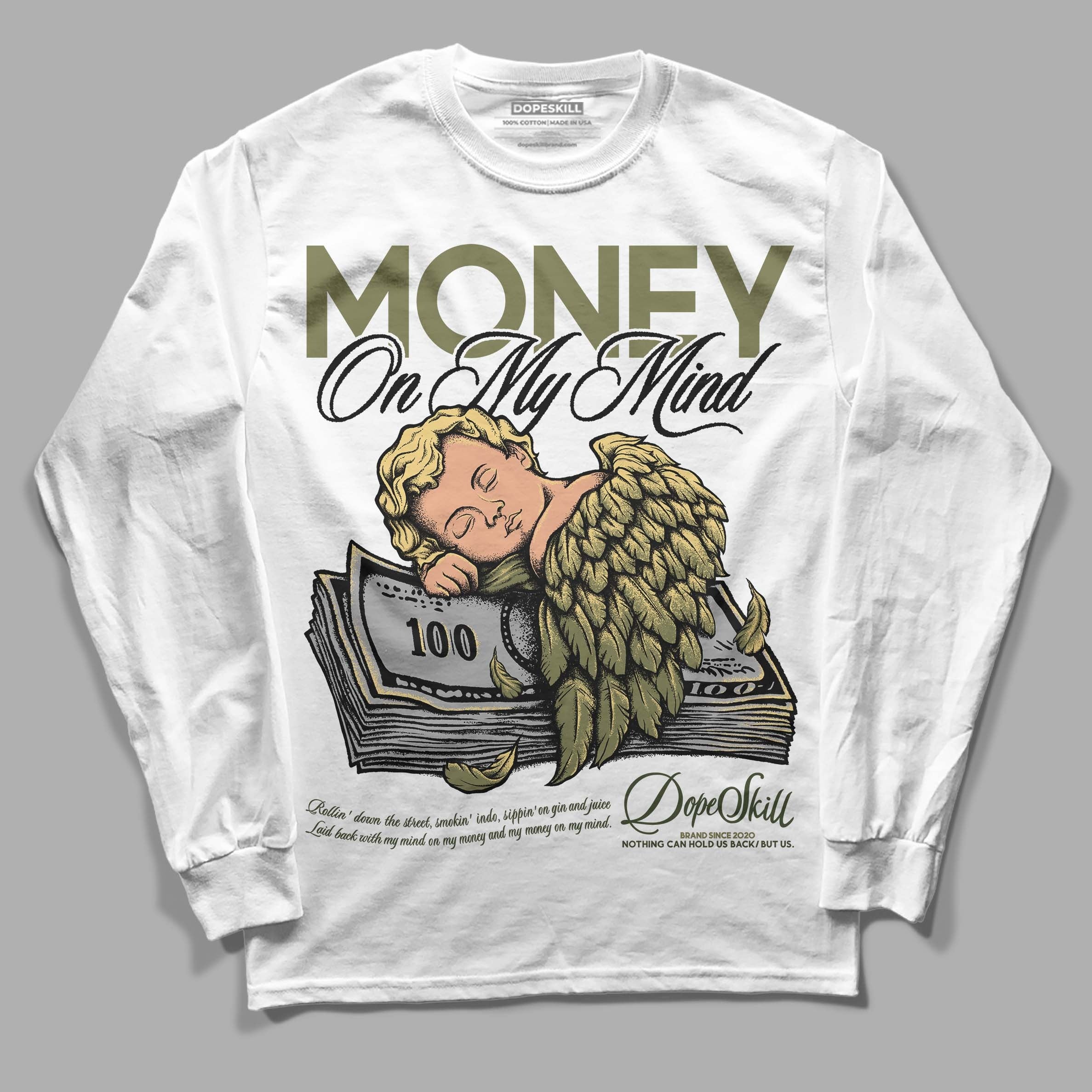 Craft Olive 4s DopeSkill Long Sleeve T-Shirt MOMM Graphic