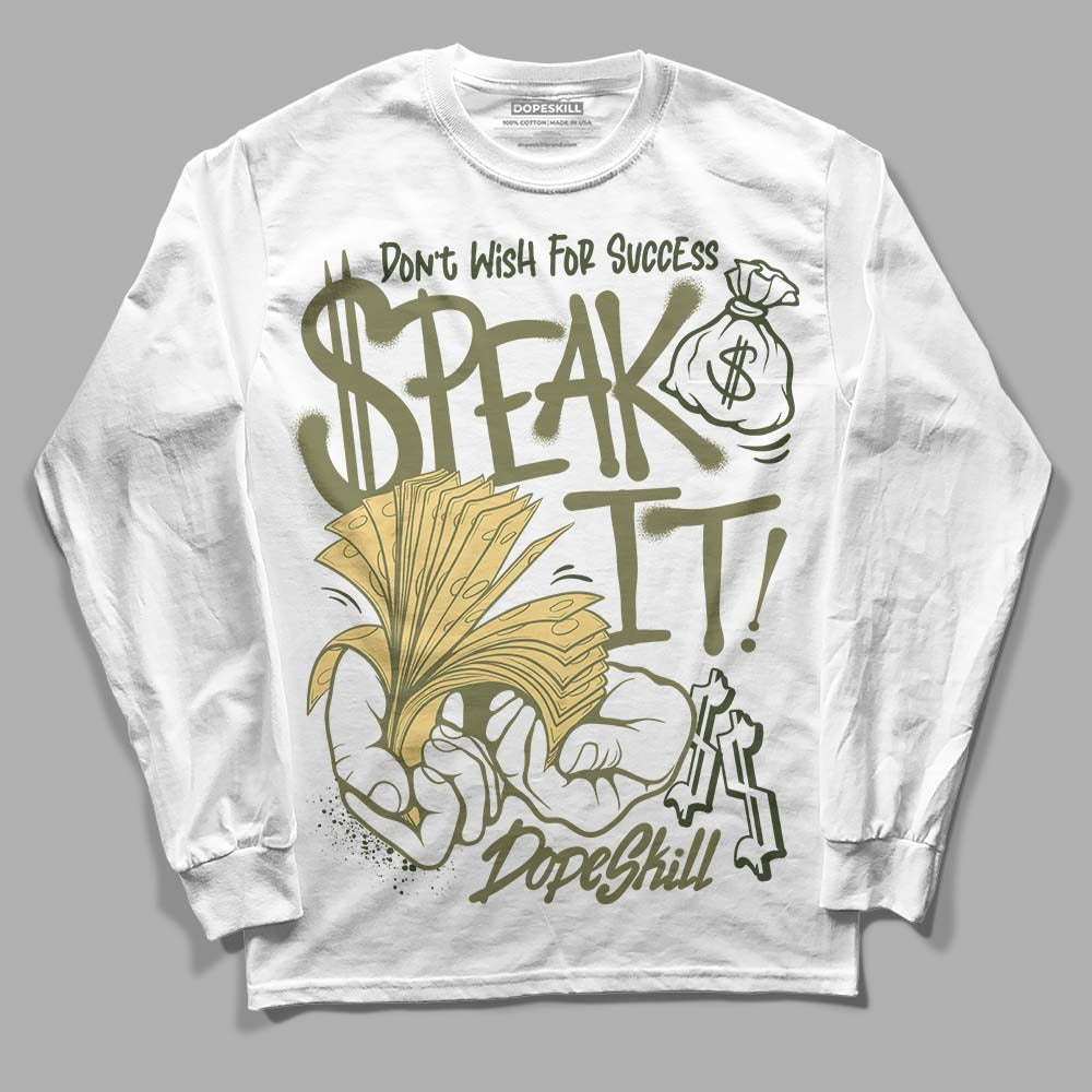 Craft Olive 4s DopeSkill Long Sleeve T-Shirt Speak It Graphic